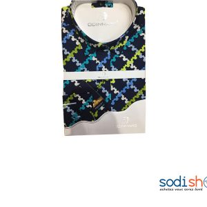 Chemise Imprimé Pour Homme Manche Longue Marque OdinMars BC00103
