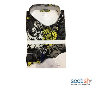 Chemise Manche Longue Motif Imprimé à Fleur Pour Homme BC00103