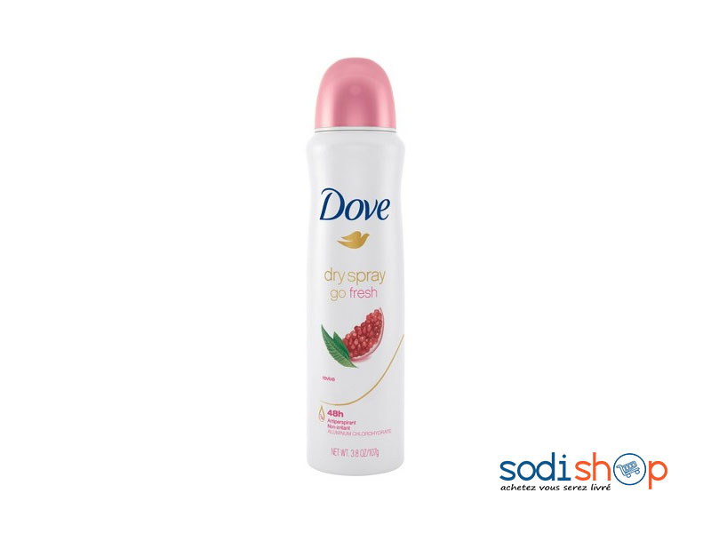 Dove Go Fresh Saveur Grenadine Déodorant à Spray Anti Transpirant 150ml RD0084