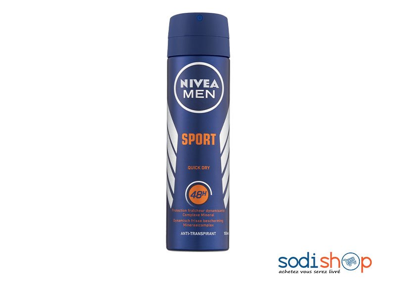 Déodorant à Spray Pour Homme Men Sport Nivea 150ml RD0084