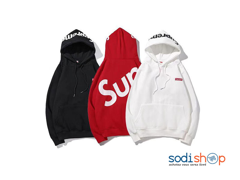 Sweat à Capuche Supreme - Haute Qualité en Coton BJ00100 – Image 2