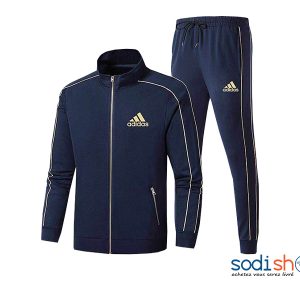 Jogging Complet Couleur Noir Adidas Marque Adidas WA0021