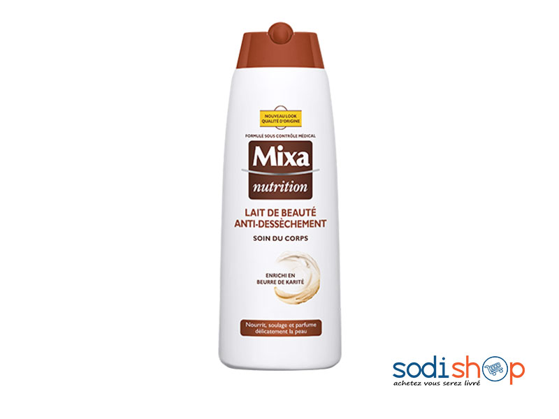 Lait de Beauté Mixa Nutrition Anti-Desséchement 250ml RD0084