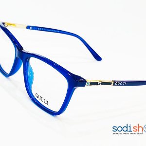 Lunette de Mode Forme Ronde Couleur Bleue Gucci DL00106