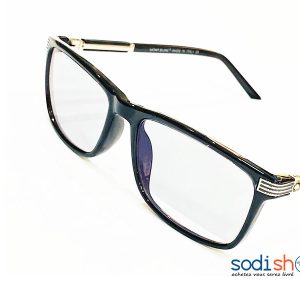 Lunette stylé Forme Rectangle Couleur Noire DL00106