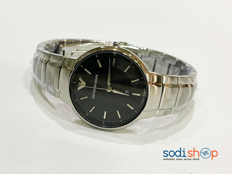 Montre Emporio Armani Design Classique - Couleur Taupe DL00106