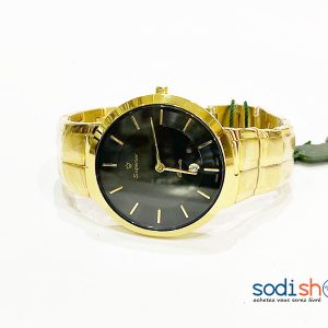 Montre Superior Bracelet à Maillons Haute Qualité - Couleur Or Noir DL00106