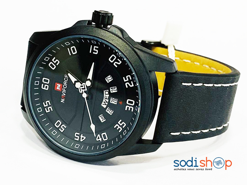 Montre Naviforce Haute Qualité Indicateur de Date - Couleur Noir DL00106