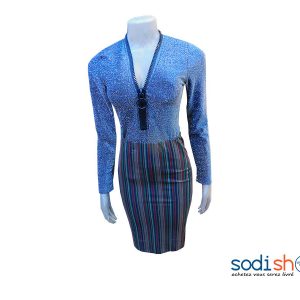 Mini Robe de Soirée Pour Femme Manche Longue KT00102