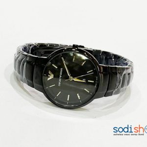 Montre Femme Emporio Armani Couleur Verni Noir DL00106