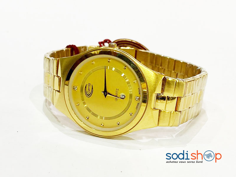 Montre Femme Gartis en Acier Inoxydable Couleur Dorée DL00106
