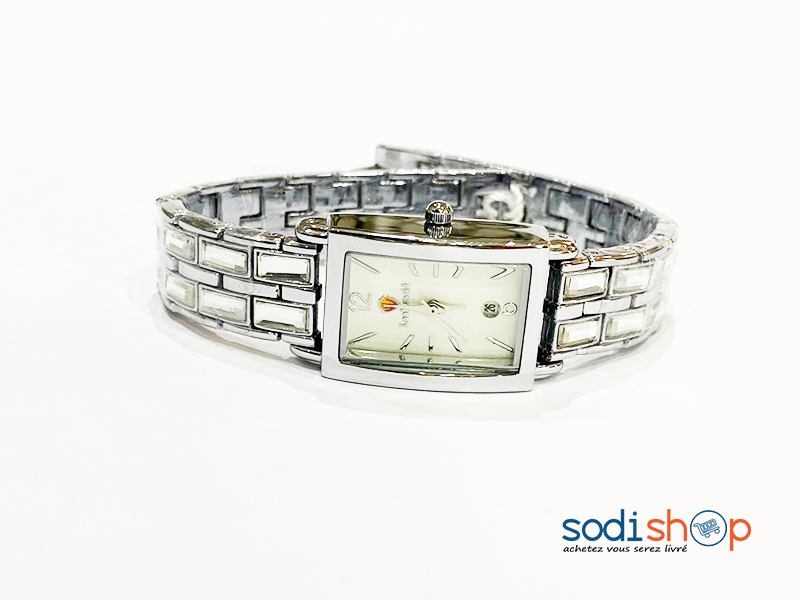 Montre Femme LookWorld Couleur Argenté Cadran Rectangle DL00106