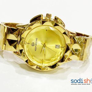 Montre Femme Marque Keep Moving Couleur Dorée DL00106
