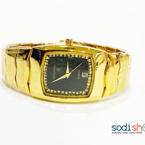 Montre Femme Marque Keep Moving Couleur Dorée DL00106