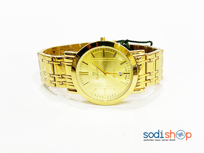 Montre Femme Superior Couleur Doré avec Afficheur de Date DL00106