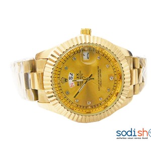 Montre Rolex Pour Femme Couleur Dorée Sodi00