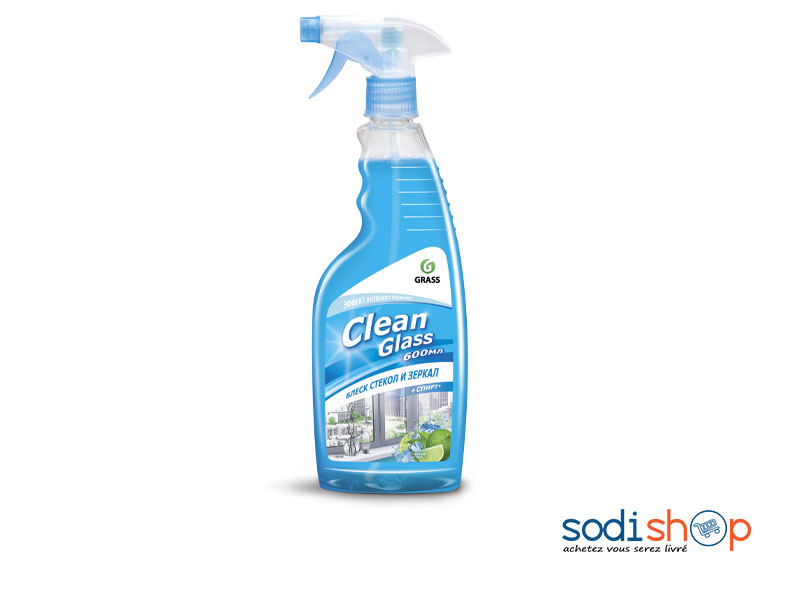 Nettoyant Clean Glass Brillant de Verre et Miroirs lagon Bleu 600ml
