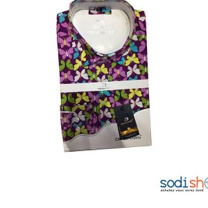 OdinMars Chemise Pour Homme Motif Papillon BC00103