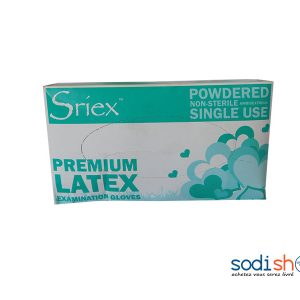 Paquet de Gant Jetable Sriex Usage Médical et de Restauration en Latex MK00101