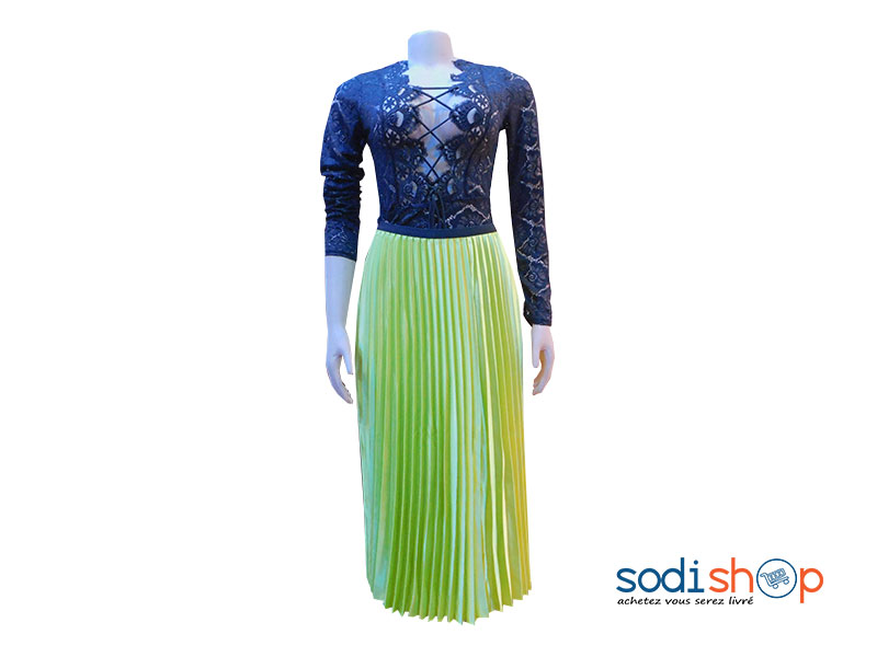 Robe de Soirée Ultra chic en Dentelle Pour Femme Manche Longue KT00102