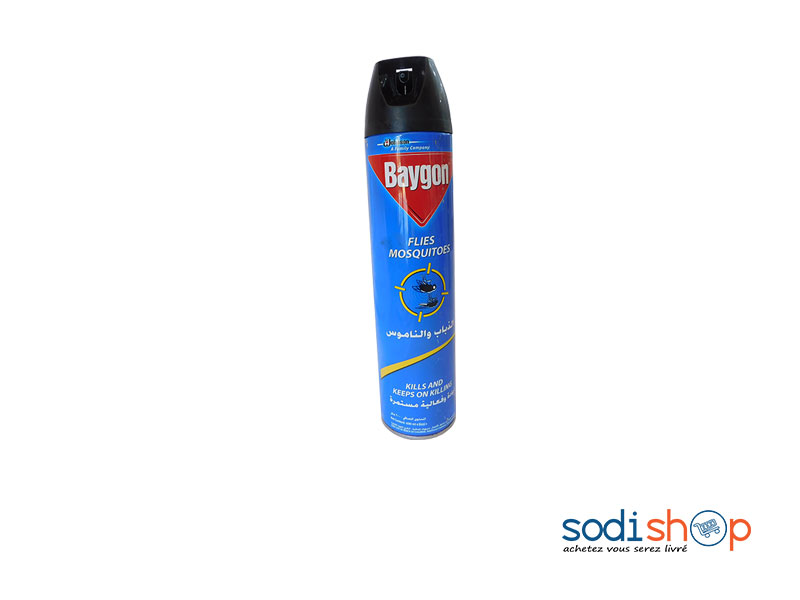 Spray à Insecticide Baygon, contre Mouche et Moustique MK00101