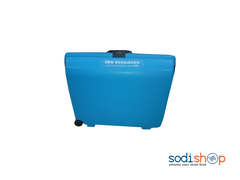 Valise Malle à Roulette Couleur Bleue Grande Capacité SS0086