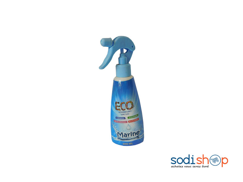 Vaporisateur à Spray Désodorisant Eco Sans Gaz Marine 400ml MK00101