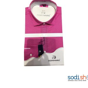 OdinMars Chemise Pour Homme Couleur Rose - Haute Qualité BC00103