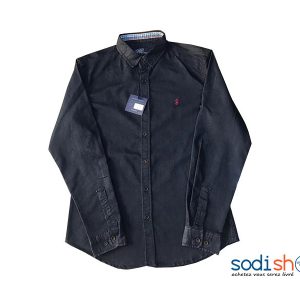 Ralph Lauren Chemise en Jean Coupe Standard - Couleur Bleu Marine GB00104