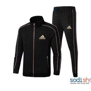 Adidas Survêtement Complet Haute Qualité - Couleur Noir Jaune WA0021