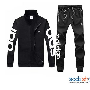 Adidas Survêtement Complet Haute Qualité - Couleur Noir Blanc WA0021