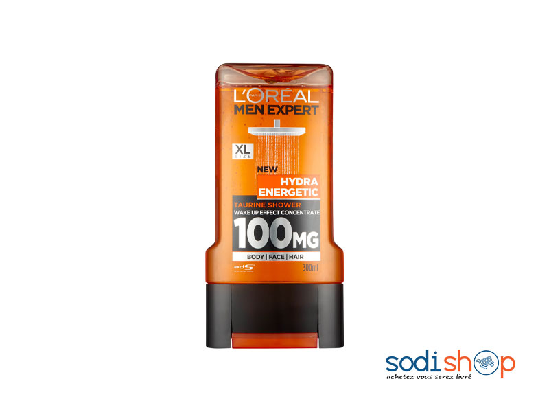 Gel Douche L’Oréal Men Expert Paris Hydra Energetic Réveil Instantané 300ml RD0084