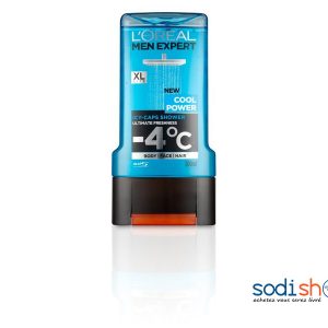 Gel Douche L’Oréal Paris Men Expert Cool Power Fraîcheur Extrême 300ml RD0084