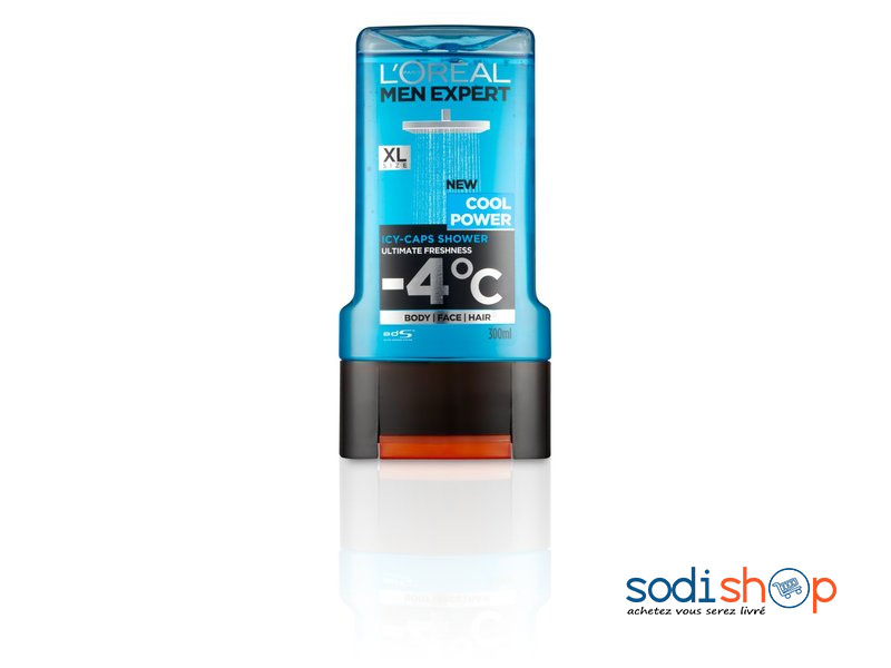 Gel Douche L’Oréal Paris Men Expert Cool Power Fraîcheur Extrême 300ml RD0084