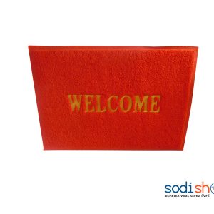 Essuie Pied Welcome Tapis d’Extérieur - Couleur Rouge Format Moyen MK00101