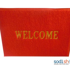 Essuie Pied Welcome Tapis d’Extérieur - Couleur Rouge Grand Format MK00101