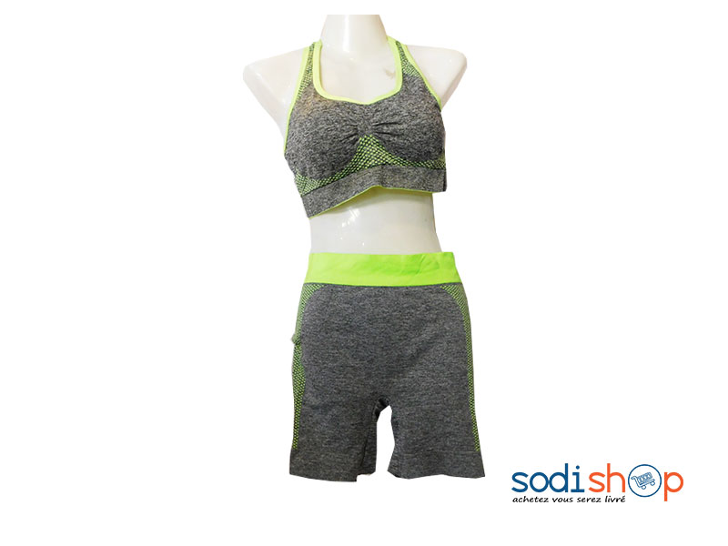 Maillot de Bain Pour Femme Sous Vêtement Extensible - Couleurs Gris Vert BK0072