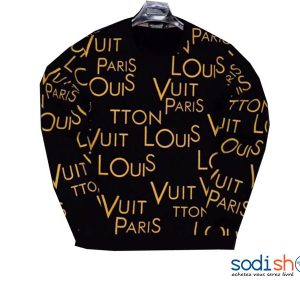 Pull Louis Vuitton Paris Haute Qualité - Couleur Noir Jaune BJ00100