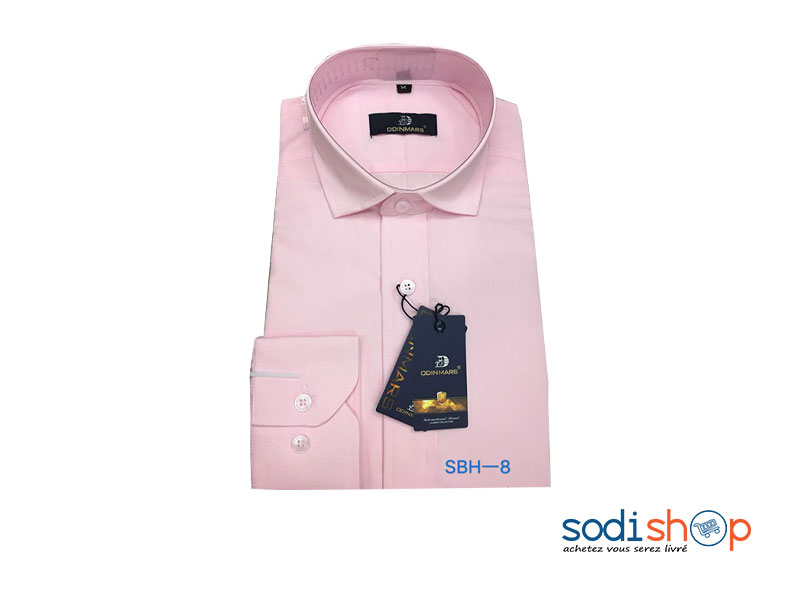 OdinMars Chemise D’Affaires - Couleur Saumon Pour Homme BJ00100