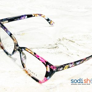 Lunette de Mode Gucci Motif Floral - Design Elégant Pour Femme DL00106