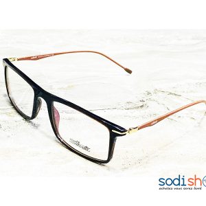 Lunette Pour Homme Silhouette Design Stylé - Couleur Noir Marron DL00106