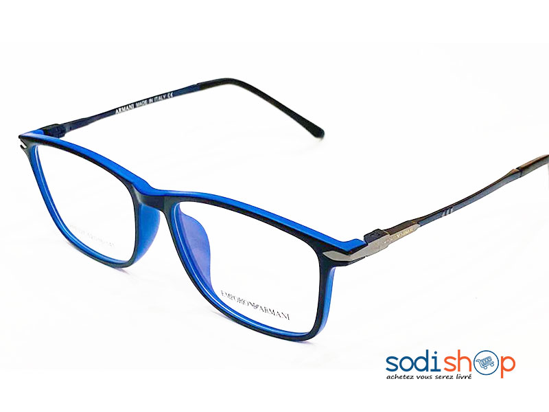 Lunette de Vue Amporio Armani Couleur Bleue Noire Dl00106