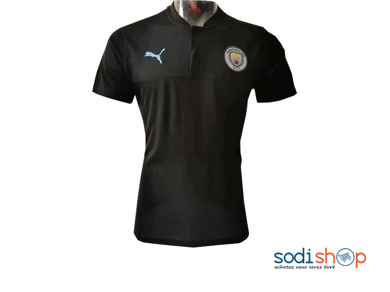 Polo Puma Coupe Slim - Manchester City Couleur Noir PL0034