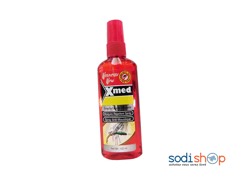Spray Anti Moustique Xmed 100ml - Efficacité Maximale RD0084