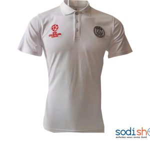 Maillot du PSG en Lacoste Couleur Blanche Champions Ligue BK0096