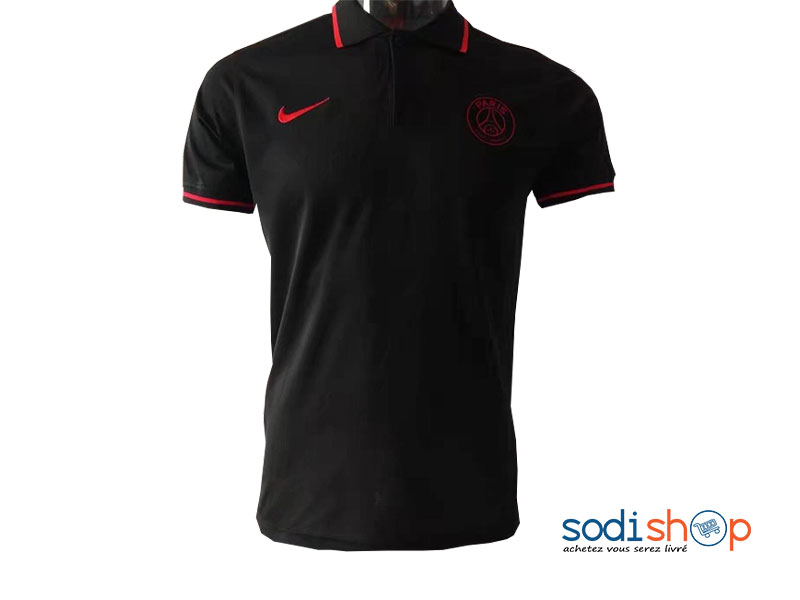 Maillot du PSG en Lacoste Couleur Noire Nike BK0096