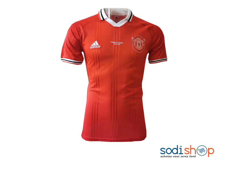 Maillot en Lacoste Original Manchester United Couleur Rouge Adidas PL0034