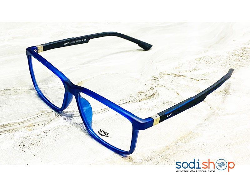 Paire de Lunette Non Correcteur Marque Nike Couleur Bleue DL00106