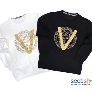Pull-Over Versace en Coton et Polyester Manche Longue BJ00100