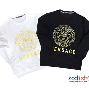 Pull-Over Versace en Coton et Polyester Manche Longue BJ00100